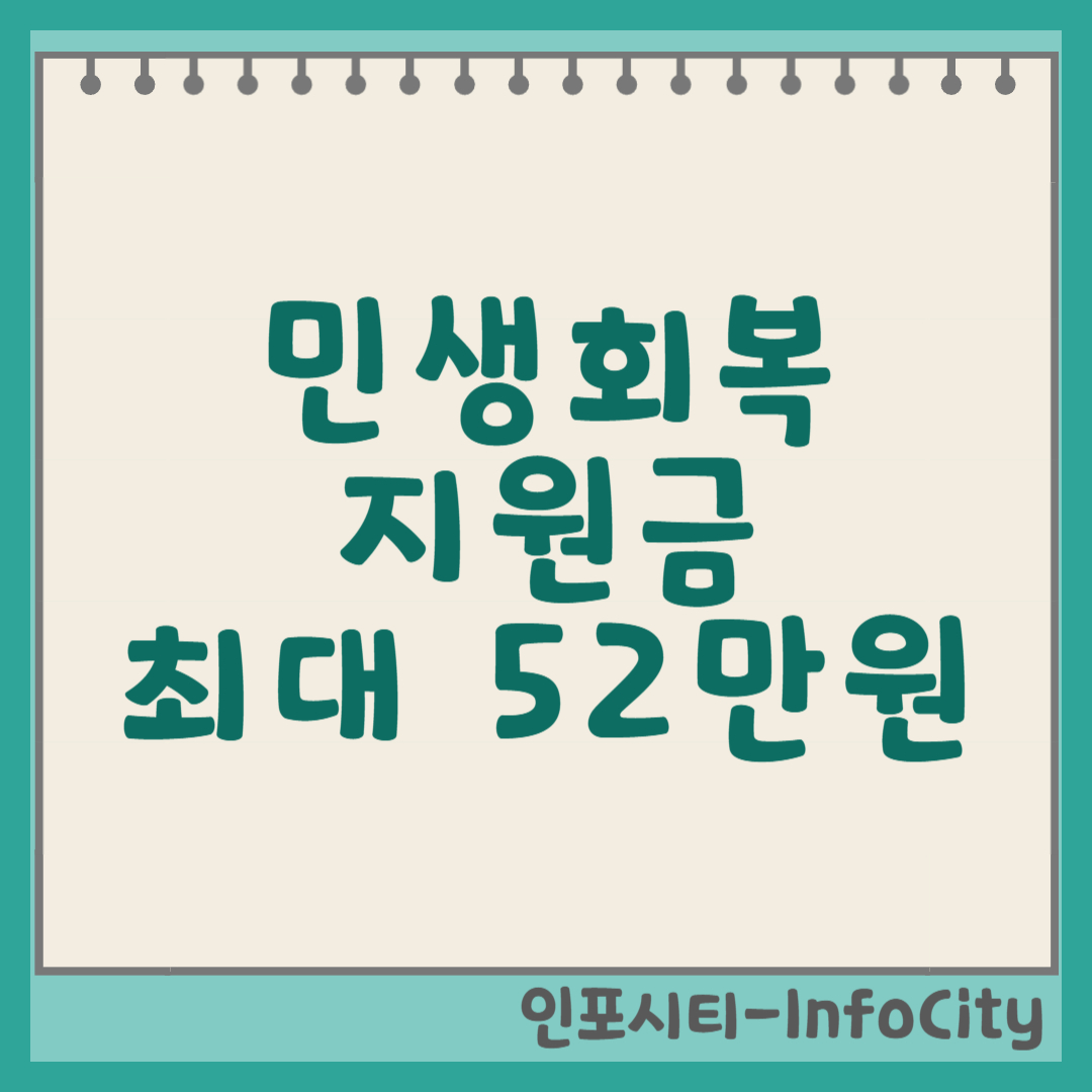 민생회복지원금 최대 52만원! 국회 추진 및 지급 일정 썸네일