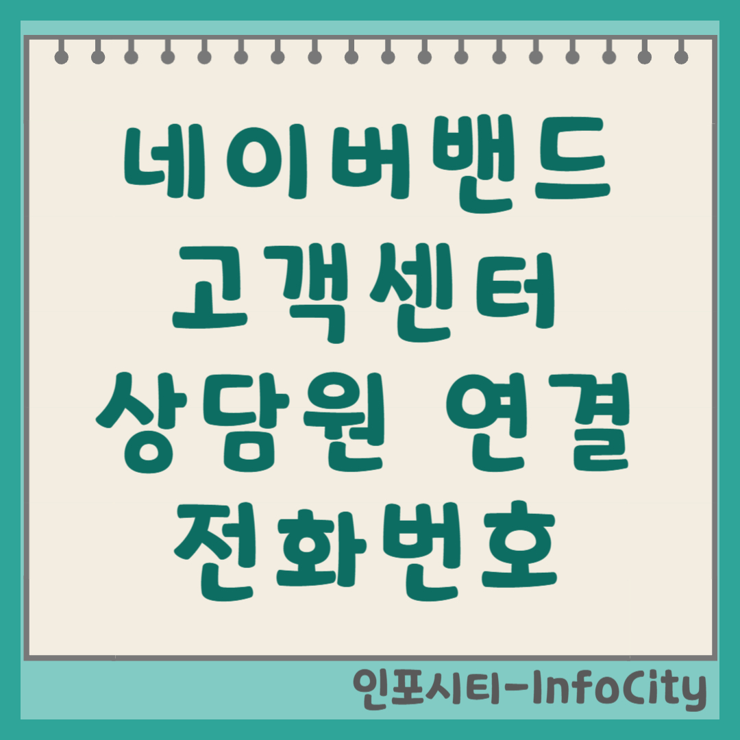 네이버 밴드 고객센터 상담원 연결 및 전화번호 답답함 해결!